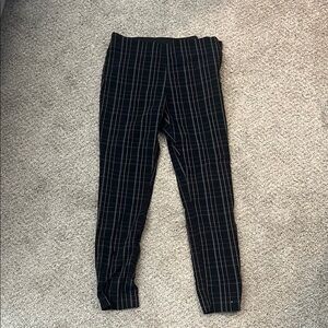 A New Day Black and White Plaid Pants